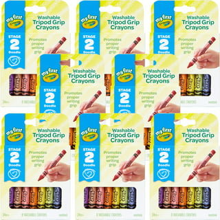 Crayola My First, Tripod Washable Markers For Toddlers, 8Ct - Imported  Products from USA - iBhejo