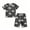 A-Dark Gray216, variant on Boys Summer Outfit Excavator Print Short Sleeve Tee And Shorts Two Piece Casual Playwear For Toddlers And Kids 2-14Y Stylish Outfits
