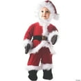 thumbnail image 2 of UNDERWRAPS Boys' Baby's Santa Onesie - Cute Halloween Costume for Boys & Girls, Cosplay Costume for Children, Adorable Outfits (Red/White/Black), 2 of 3