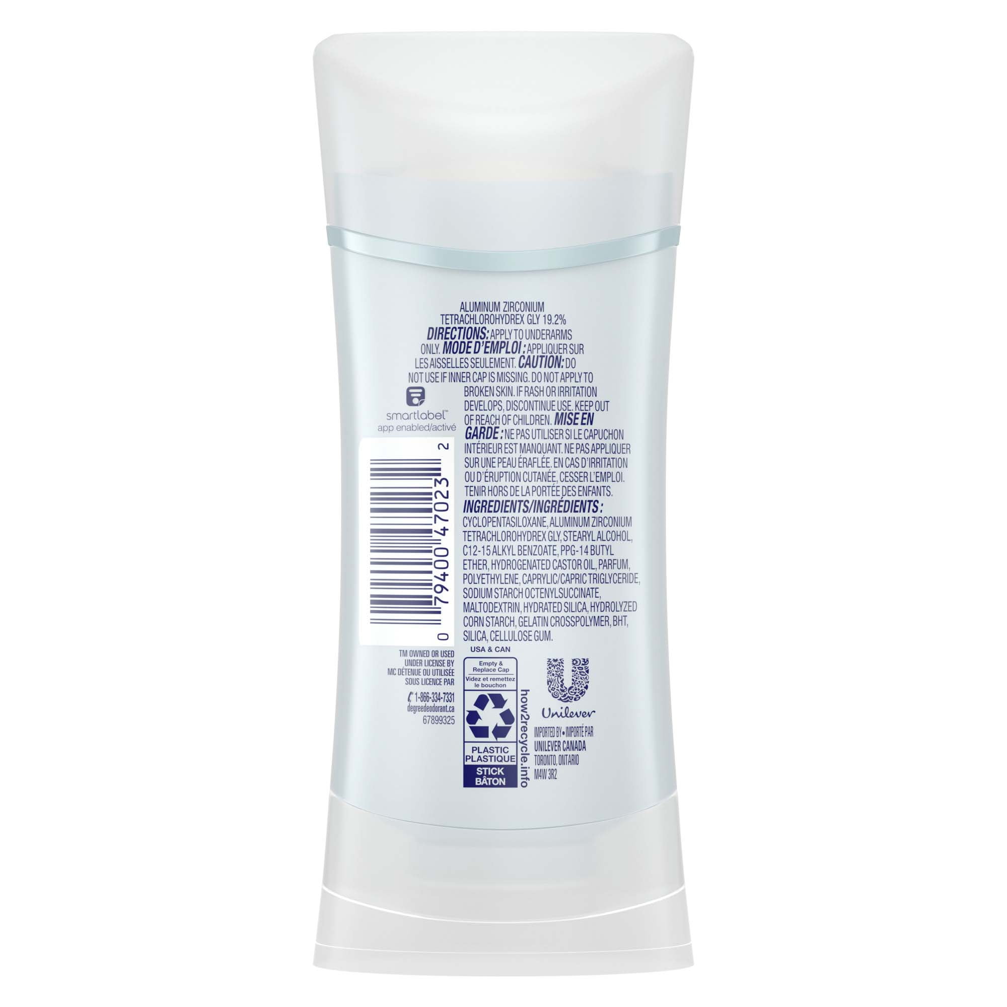 Degree Women Shower Clean Motionsense Antiperspirant Deodorant 2 6 Oz Twin Pack Walmart Com Walmart Com