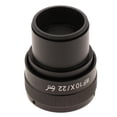 thumbnail image 3 of Microscopio De Laboratorio 22mm Widefield Eyepiece WF10X Lente Ajustable 30mm Hugo 10X Microscopio Ocular, 3 of 7