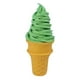 thumbnail image 2 of Cono de helado falso, modelo de helado artificial, decoración de pasteles, juguete de comida de imitación Verde, 2 of 9