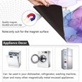 thumbnail image 2 of Purple and Blue Marble Magnetic Dishwasher Cover Magnet Refrigerator Dishwashers Sticker Kitchen Decorative Art Panel Decal 23"x26", 2 of 6