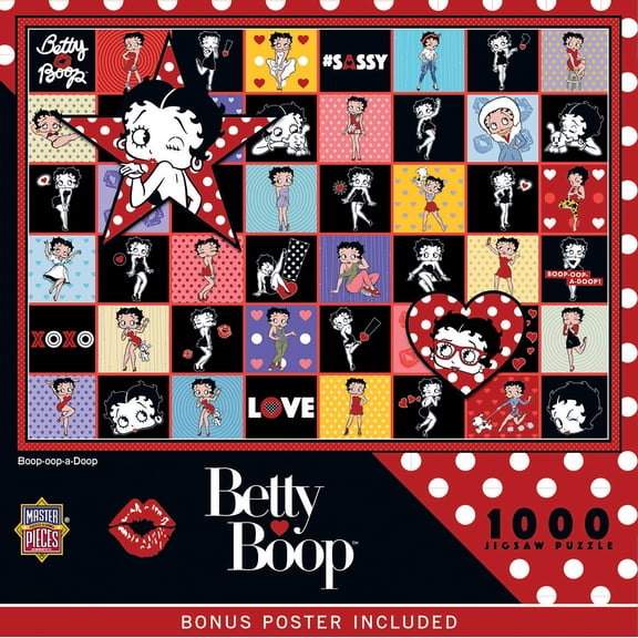 MasterPieces 1000 Piece Jigsaw Puzzle - Boop-oop-a-Doop - 19.25"x26.75"