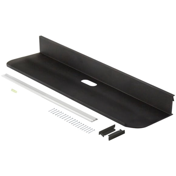 Hangman LSBS-18K Étagère de Barre de Son Réversible Sans Perçage (Extrémités Arrondies de 18 Po)