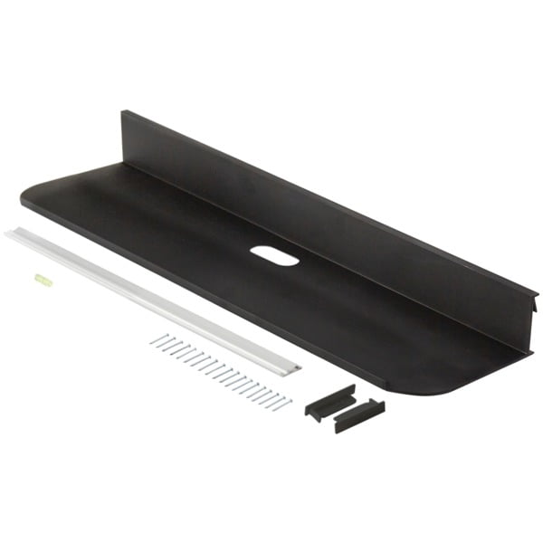 Hangman LSBS-18K Étagère de Barre de Son Réversible Sans Perçage (Extrémités Arrondies de 18 Po)