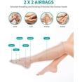 thumbnail image 4 of Nekteck Leg Massager with Air Compression for Circulation and Relaxation, Foot and Calf Massage Machine with Hand-held Controller, 4 of 9