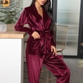 EFGYYF Womens Pajamas Set Pajamas with Long Pants Ladies Padded And