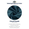 thumbnail image 2 of Open Box Ultimate Sack 5ft Bean Bag Chair, Oversized Comfy Lounger, Suede, 2 of 6