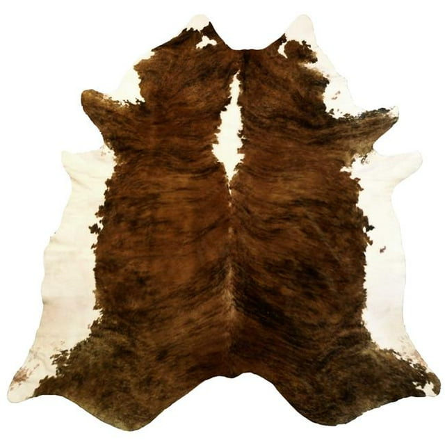 HomeRoots 334418 Classic Brindled Brazilian Cowhide Rug