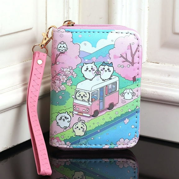 chiikawa Usachiji Ikawa hand coin wallet cute wallet clutch bag purses for women kawaii bag cutebag