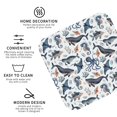 thumbnail image 4 of Pofeuu Underwater Animals 1 Print Leather Coasters Set of 6, Round Cups Mugs Mat Pad for Home Kitchen Heat Resistant Drink Coasters,Square, 4 of 7