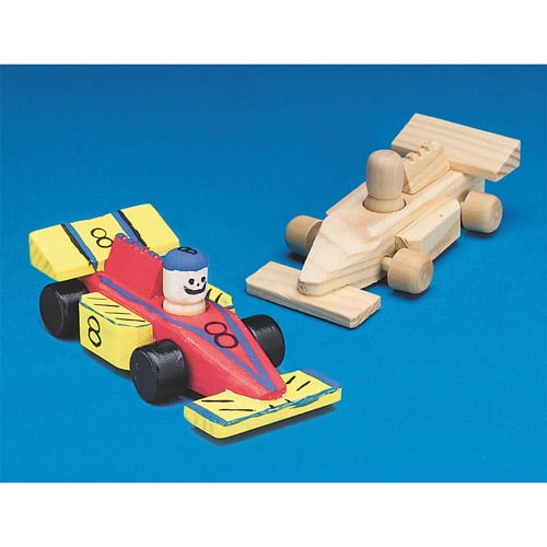 wooden race cars