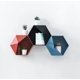 thumbnail image 4 of Hexagonal Ometric Shelf Functal Floating Stora Shelf Creativity Display, 4 of 5