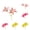 A+B+C, variant on Artificial Lily Flowers 19.68 inch with Heads Lily & Buds, Long Stem Stargazer Lilies, Bouquets for Home Hotel Flower Arrangement Wedding Centerpiece Office Decor