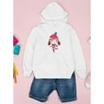 thumbnail image 3 of Ice Skating Girl Hoodie Juniors -Image by Shutterstock,  Medium, 3 of 4