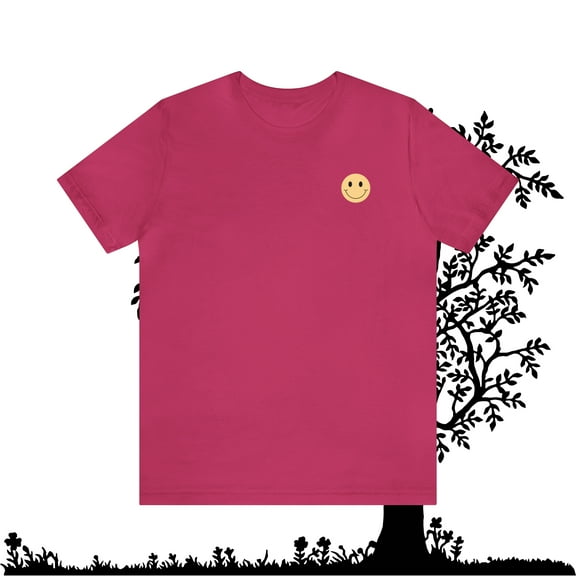 TSmartArt @ Walmart. Smiley. Teen Adult. Unisex Graphic T-Shirt. Regular | Plus