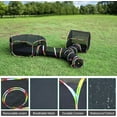 thumbnail image 5 of Outdoor Cat Enclosure with Cat Tunnel, Tent, Playhouse and Cat Toy Ball with Bell - Portable Indoor/Outdoor Playpen for Small Cats & Animals, 5 of 8