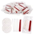 thumbnail image 2 of 100pcs Individually Wrapped Hotel Vanity Set | Disposable Makeup Pads, Cotton Swabs & Nail Files | Hygiene Supplies for Travel, Hotels & Personal Care | Bulk Order, 2 of 6
