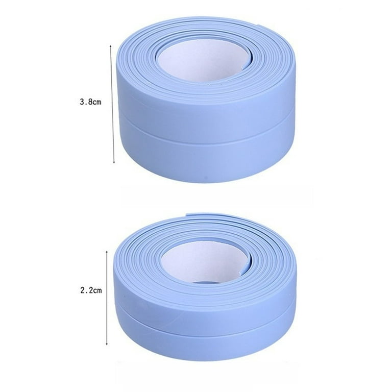 Bath Sealant Strip, Waterproof Bathroom Sealant White Anti Mould Strip,  Self Adhesive Caulk Strip Sealant Tape for Bathroom, Kitchen, Tub and Wall  Corner Edge (320 x 3.8cm) 