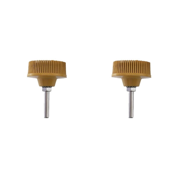 Riwesomey Taladro eléctrico, cepillo de disco, de coches, limpieza de detalles, almohadilla de fregado de goma, accesorio de limpieza de suelo para Type1 NO1 Riwesomey CBP257664