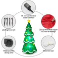 thumbnail image 4 of xihome Árbol de Navidad inflable de 2,1 metros de altura con soplador de aire incorporado para decoracin de fiestas, eventos y jardines al aire libre. Fabricado en PVC., 4 of 6