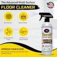thumbnail image 2 of +Hard Floor Cleaner, multi-surface formula suitable for tiles, stone, laminate, and granite, 24 ounces, 1 pack of cleaning, 2 of 4
