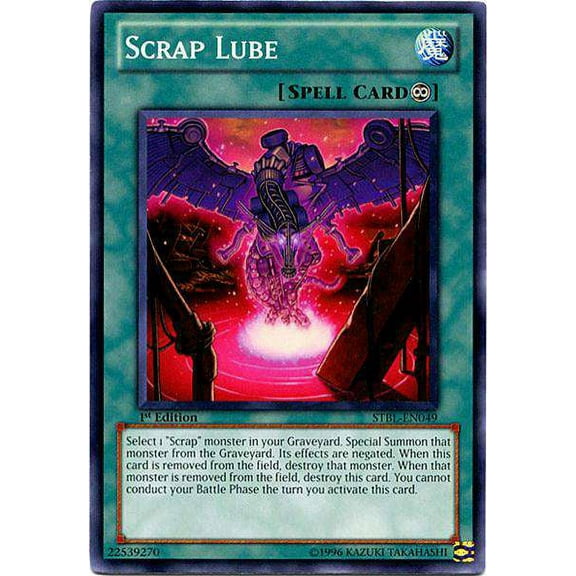 YuGiOh Starstrike Blast Common Scrap Lube STBL-EN049