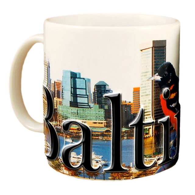 Taza de café Americaware cerámica 532 ml City of Baltimore
