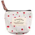 thumbnail image 1 of Canvas Coin Purse Creative Lovely Zipper Change Purse Change Pouch for Women, 1 of 10