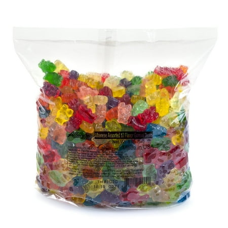Photo 1 of Albanese Assorted Flavors Gummi Bears - 5lbs