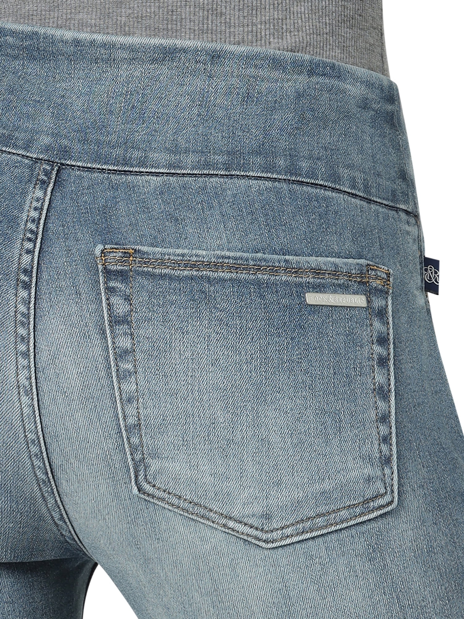 Rock & Republic Women's Denim Rx Fever Pull On Bermuda Short
