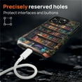 thumbnail image 7 of FKBRCL4U for iPhone 14 Pro Max Compatible with Magsafe Case Retro Vintage Dark Bookshelf Plants Pattern for Girl Boy Full Body Magnetic Design Soft Silicone Protection, 7 of 7