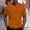 #470-Orange, variant on Ceisia Men's Loose Fit V-Neck Short Sleeve T-Shirt with Waffle Knit Texture Solid Color Stretchy Casual Fitness Home Top Black Gifts for Father 5X