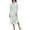 Light Green Daisy, variant on Ekouaer Nightgowns for Women with Pockets Long Sleeves Nightshirts Ladies Nightdress Plus Size Pajama Dress