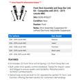 thumbnail image 2 of Front Strut Assembly and Sway Bar Link Kit - Compatible with 2015 - 2019 Lincoln MKC 2016 2017 2018, 2 of 2