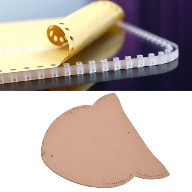 Molde de Cuero de Bricolaje, Plantilla de Estuche de Gafas de Apariencia Hermosa, Plantilla de Cuero de Bricolaje Interesante para el Manual de Bricolaje al Aire Libre