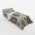 thumbnail image 3 of Ambesonne Colorful Bedding Set 4 Pcs, Oriental Round Motifs, Queen, Multicolor, 3 of 3