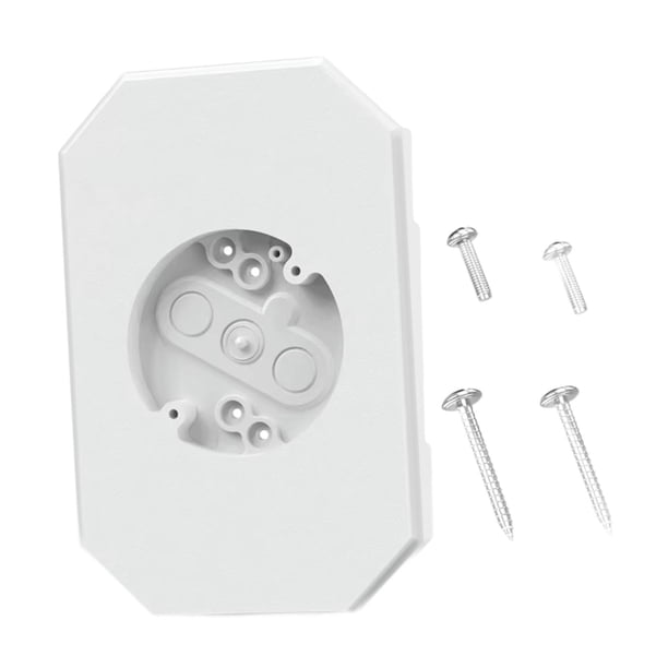 Bloque de montaje para luz de revestimiento, piezas de reparación profesionales de primera calidad, fácil instalación Blanco