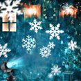 thumbnail image 2 of GALAPROX Christmas Halloween Projector Lights Outdoor, 2025 New 9 Holiday Themes 10 Patterns Snowflake Decorations Lamp, 2 of 9