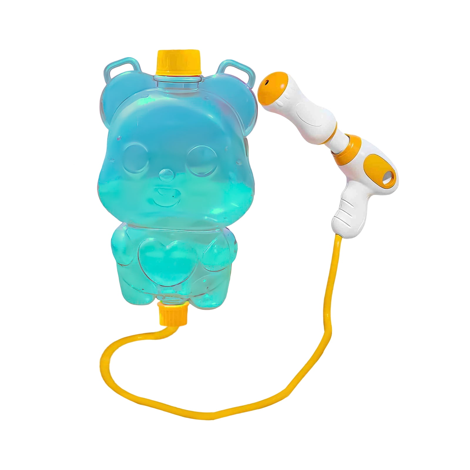 Bear Backpack Water Guns - Adorable Bear Shape Water Blaster with Tank, Hands-Free Backpack Squirt Guns for Summer Outdoor Water Play