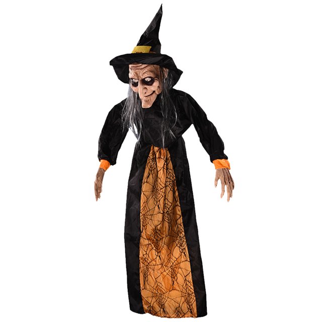 Suministros para Fiestas JShteea Casa Encantada Fantasmas Colgantes Halloween Negro