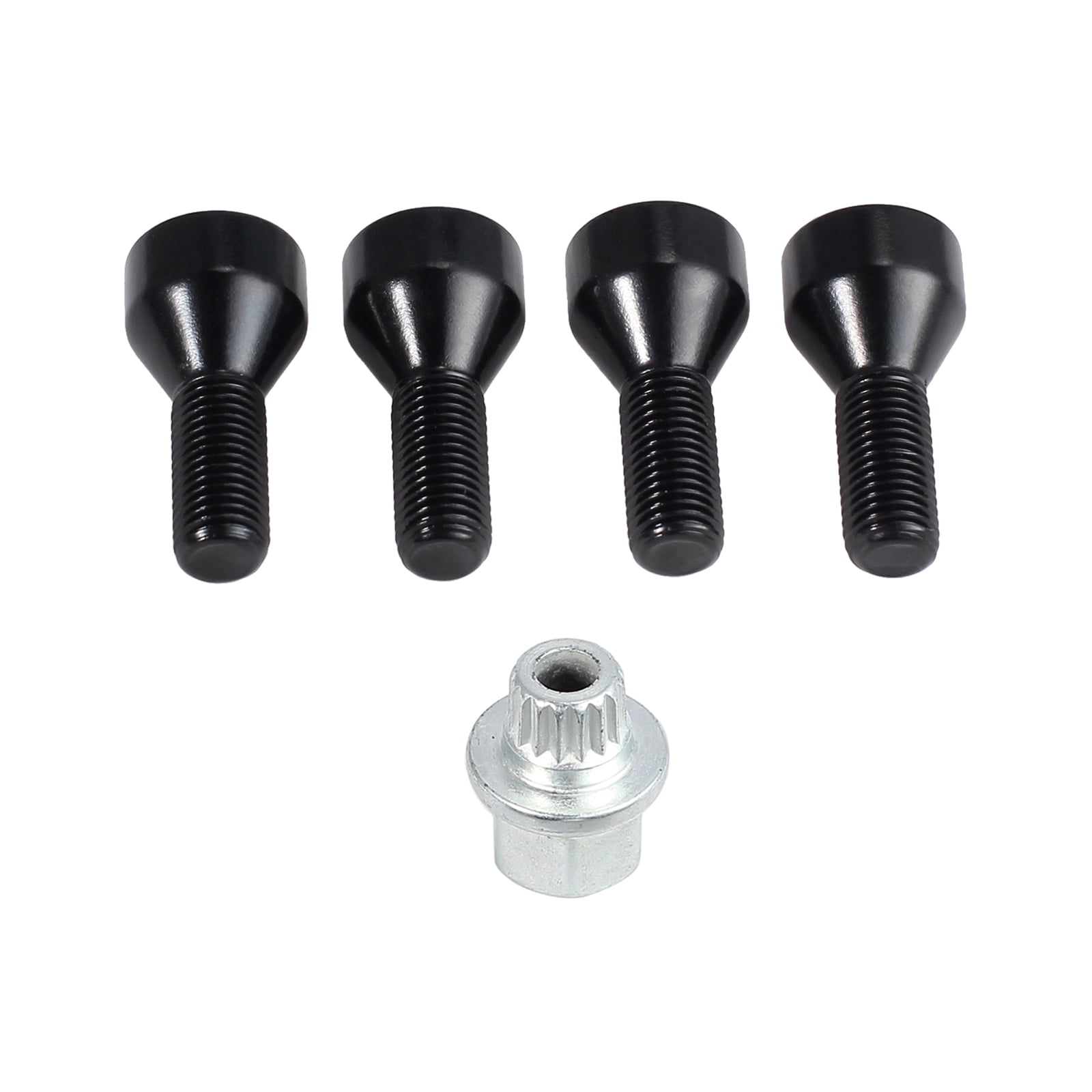 FOR BMW LOCKING SECURITY WHEEL BOLTS NUTS SET 36136786419 E46 E87 E90