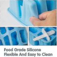 thumbnail image 3 of 2025 ice Cream Molds, 10 Cavities Ice Cream Molds, Reusable Popsicle Molds For Preparing Popsicles Ice Cream Sorbets (blue) PXCL, 3 of 5