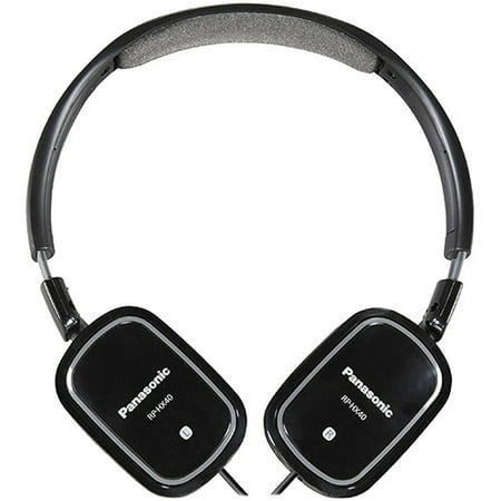 Panasonic RP-HX40-K Light Weight On Ear Monitors Headphone (Black) (RPHX40K)