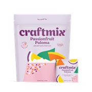 Craftmix Passionfruit Paloma Cocktail Mix - All Natural Skinny Low Calorie