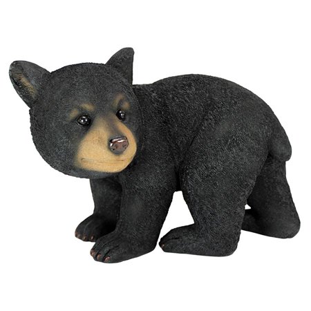 Roly-Poly Bear Cub Statue: Walking Bear