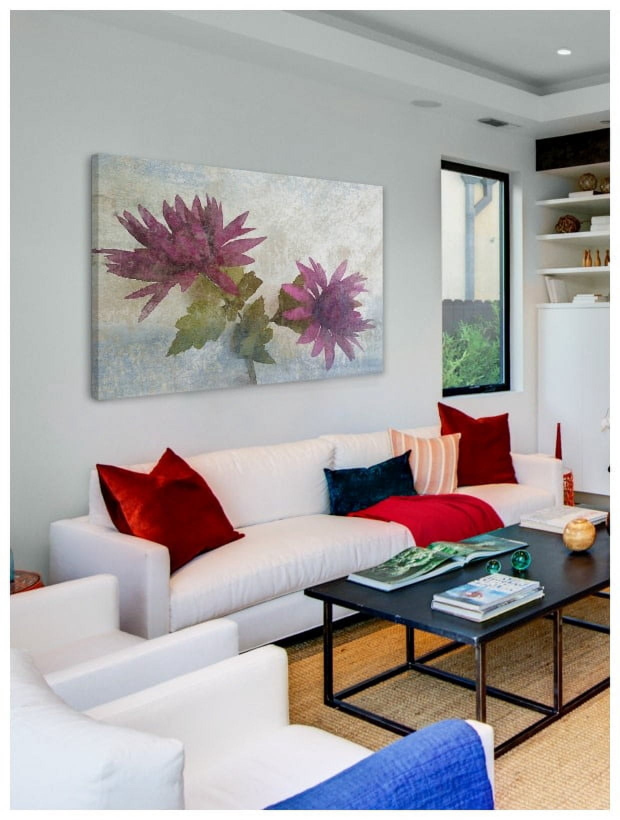 Marmont Hill - "Watercolor Garden 2" by Irena Orlov Painting Print on Wrapped Canvas