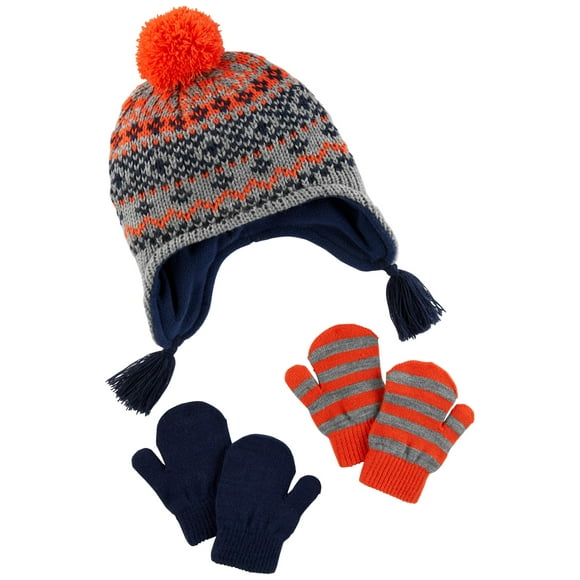 Set de gorro y manopla para bebé Simple Joys de Carter's 2-5T