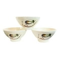thumbnail image 7 of Pack Of 6 Melamine Eggplant Zen Swirl Ridged Appetizer Soup Dessert Rice Bowls, 7 of 7